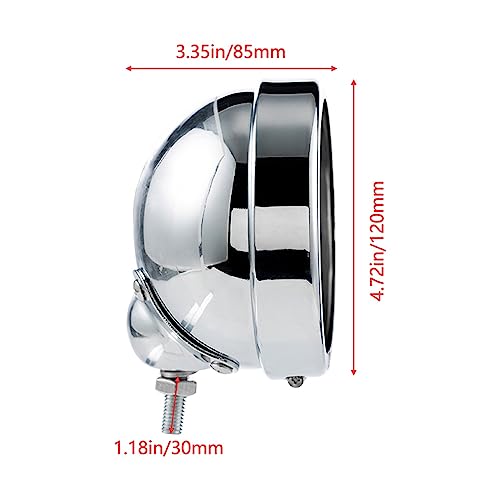 Support de phare antibrouillard moto 4.5 pouces pour boîtier Davidson Softail