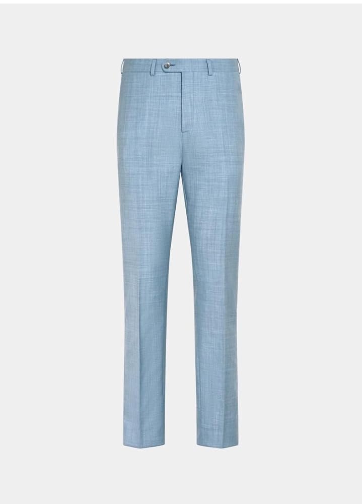 Yaflonjaa Men's Linen Suit 2-Piece Set Two Buttons Jacket