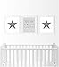 Children's Nursery Prints – 8 x 10 inches Premium Nursery Wall Art – Professionally Printed Nursery Art – Twinkle Twinkle Themed Nursery Wall Art Set – Unframed – Set of 3 –