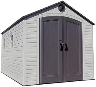 Lifetime 6402 Outdoor Storage Shed, 8 x 12.5 ft, Desert Sand