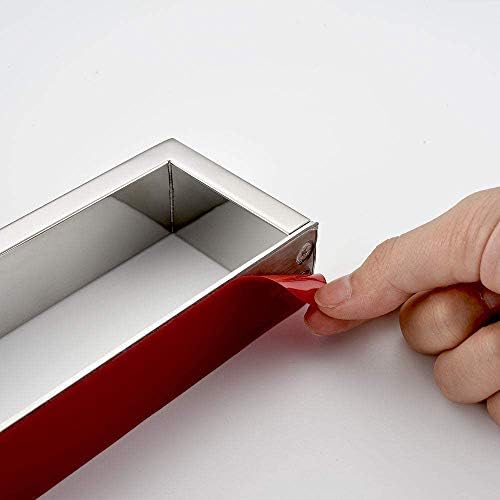 Melairy 30cm/16inch 304 Stainless Steel Towel Rail Self Adhesive Chrome Finish Bathroom Towel Bar Rack Towel Holder Without Drilling
