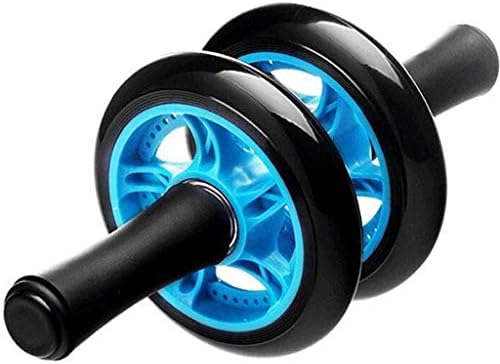 XYZMDJ Rueda de Salud de doble propósito, Ab compactas Entrenador abdominal muscular for Body Fitness entrenamiento de la fuerza
