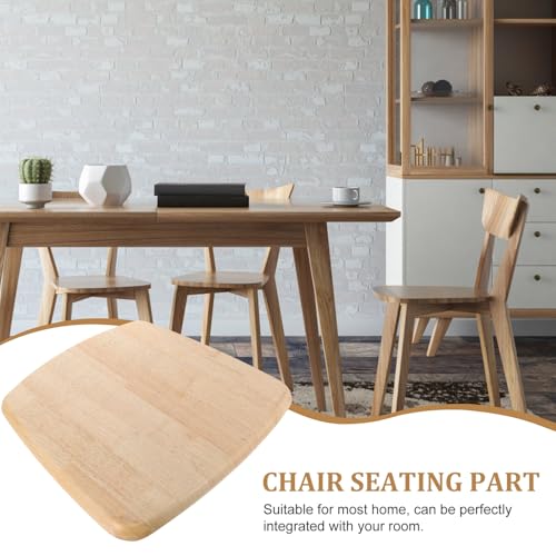 Asiento de silla de madera resistente Mipcase duradero para banquetes 3