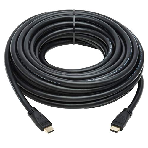Tripp Lite High Speed Hdmi Cable With Ethernet, 4K Hdmi Audio And Video, Cl2 Rated, Black (M/M), 50 Ft (P568-050-Hd-Cl2) #TOP1