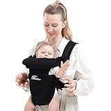 Baby Carrier, SpringBuds 4-in-1 Ergonomic Backpack Baby Wrap Carrier Front and Back for Newborns to...