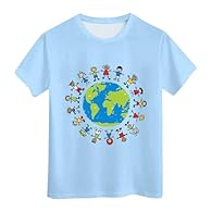 ⭐ Material: these boys t-shirts are made from material that is made from soft, comfortable, fast drying and breathable material. This makes them skin-friendly garments for youngsters. ⭐ Features: solid colour t-shirts for kids provide long-lasting co...