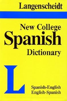 Hardcover Diccionario español/inglés inglés/español: Langenscheidt New College Spanish Dictionary Book