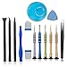 qiaoyosh Professione Cacciavite Riparazione Set for iPhone, 13 in 1 iPhone giraviti Smontaggio Strumenti Repair Tool Kit per iPhone 12 11 Pro XR XS X 8 7 Plus 6 6S 5 5S 5C 4 SE
