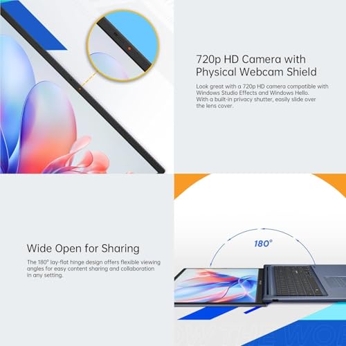 Image of ASUS Vivobook 14 14 inch FHD Laptop, Intel Core i3-1315U Processor, 8GB RAM 256GB PCIe SSD, 128gb 9H Docking Station, Webcam, Bluetooth, Wi-Fi 5, Windows 11 Home, Quiet Blue