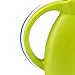 MyLifeUNIT Plastic Watering Can, Elegant Watering Pot, 1/2-Gallon (Green)