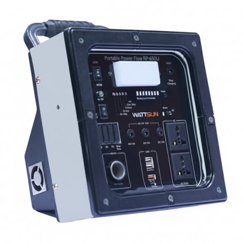 Wattsun Portable Power Station 650W with 268.8Wh Lithium Battery ...