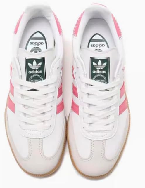 adidas gazelle silver green womens Adidas Samba Pink Cow: Customize Your Shoes main image 1