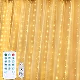 【Control Remoto de 17 Teclas】Hay 4 teclas de voz, 8 modos de flash, teclas de aumento y disminución del brillo, tecla de encendido y apagado y tecla TEMPORIZADOR. La tecla TEMPORIZADOR puede encenderse continuamente durante 6 horas y apagarse automáticamente.