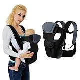 Tissus De Haute Qualité: Notre porte-bébé est fabriqué en tissu polyester de haute qualité, respirant et résistant à l'usure, doux et confortable, respirant et respectueux de la peau, pour que votre bébé soit à la fois à l'aise et en sécurité. Il rapproche les parents et les enfants et facilite la vie quotidienne