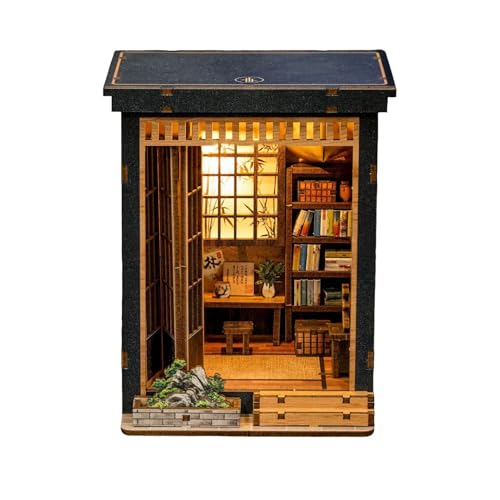 Maison miniature japonaise kit construction décoration bureau artisanat