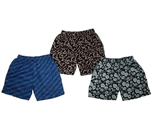 Image of Boys Pure Cotton Printed Shorts /Boxers(Pack of 1)