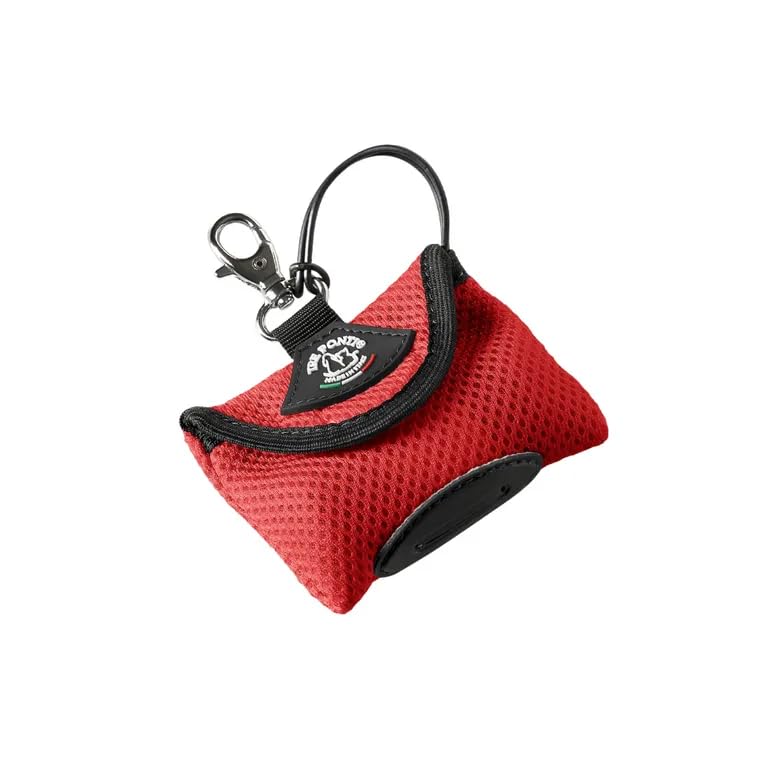 TRE PONTI DISPENSER PORTA SACCHETTI IGIENICI EASY CLEAN PER CANI (ROSSO)