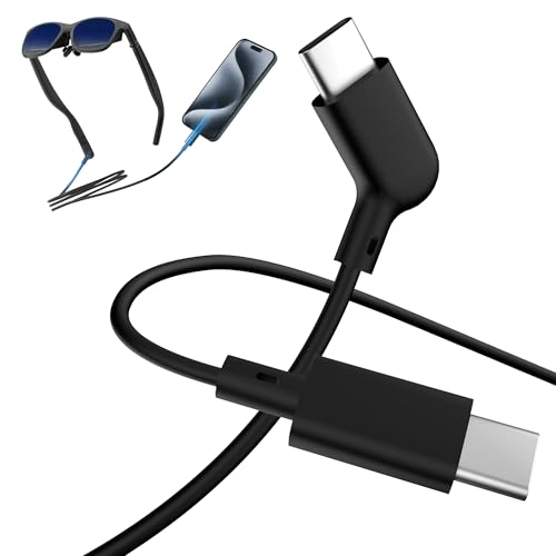 AR Smart Glasses USB-C Charging Data & Power Supply Cable, 1.2M /...