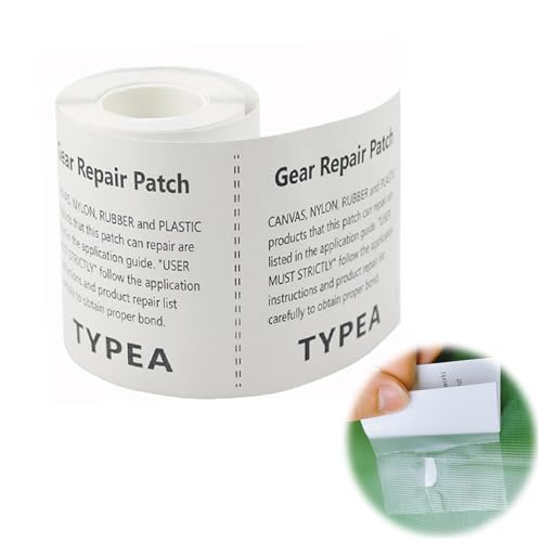 50 Pack Exercise Ball Repair Kit, 3' x 87' Inflatable Patch Waterproof TPU Pool Heavy Duty Clear...