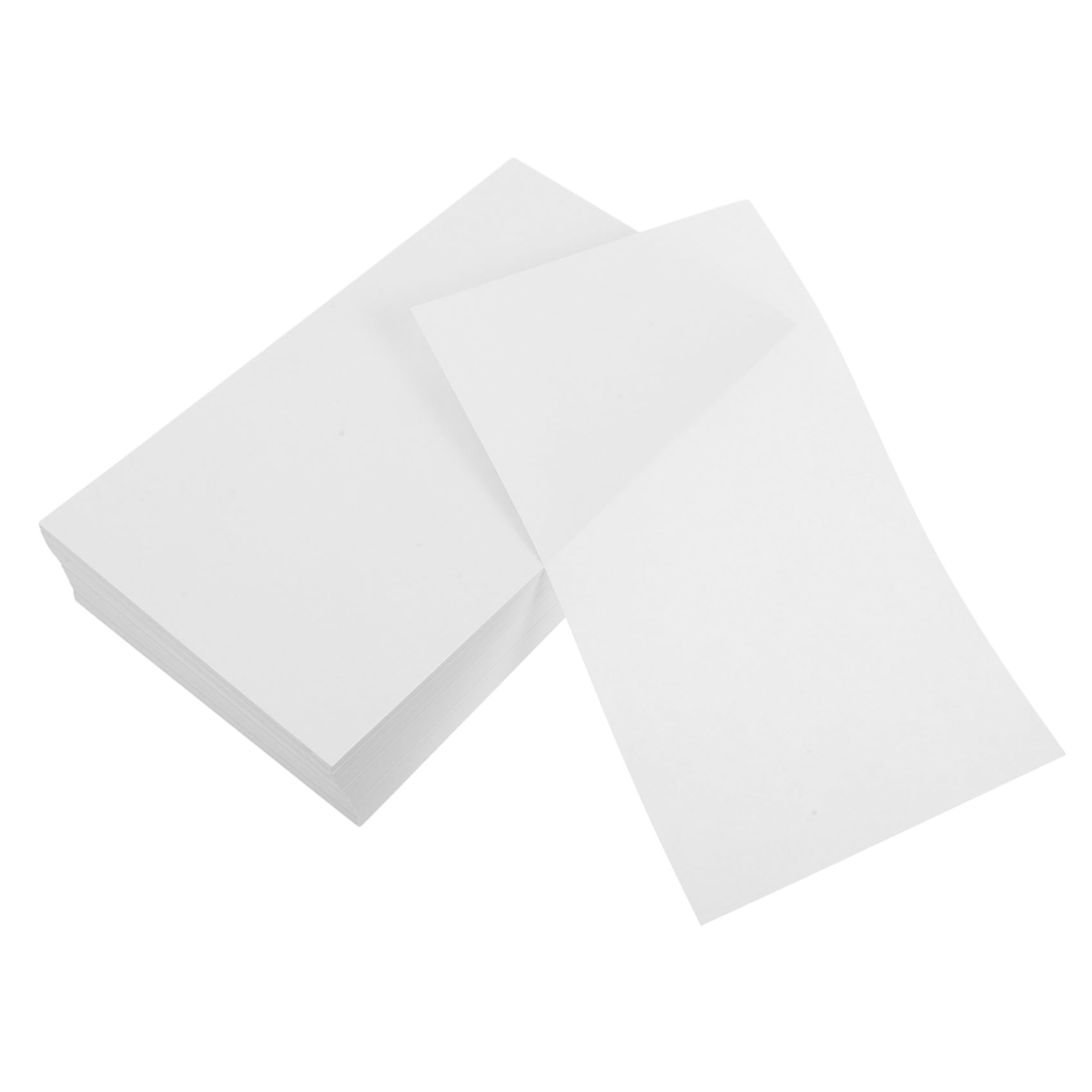 PACKOVE 500 Blatt Weißes Multifunktionspapier Dickes Kopierpapier für Drucker Praktisches Blanko Schreibpapier für Büro und Bastelprojekte