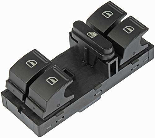 Dorman 901-503 Master Window Switch - 5 Button Front Left Compatible with Select Seat / Volkswagen Models