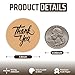 500 Thank You Stickers Roll – 1.5