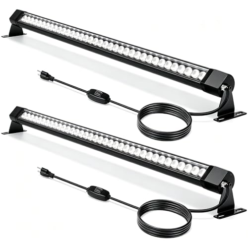 2Pack 54W Wall Washer Light 40'' 6000K 120V IP67 Waterproof Switch On/Off