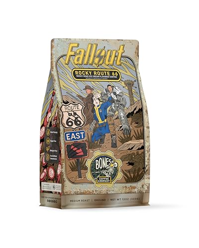 Bones Coffee Fallout Rocky Road Coffee 12oz Ground