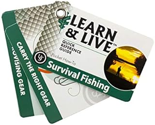 UST Learn & Live Educational Card Set, Survival Fishing
