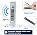 XNYEOV 500 Packs 58khz AM Security Sticker Tags Soft DR Alarm Labels Compatible with 58khz Acousto-Magnetic EAS System (Mock Barcodes)