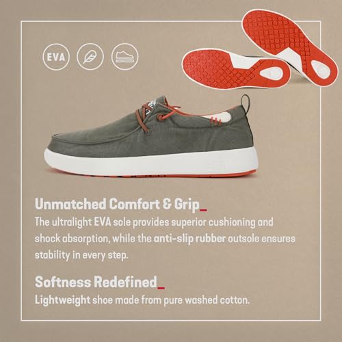 PITAS Men’s Biarritz Boat Shoes | Casual Slip-On Loafers for Men | Ultra Light & Comfortable Shoes4