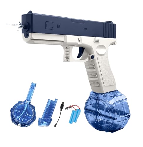 Spielzeug Wasserpistole Elektrisch, Fancysky 434+58ML Wassertank Spritzpistole Wasser, Automatische Wassersprühpistole, ...