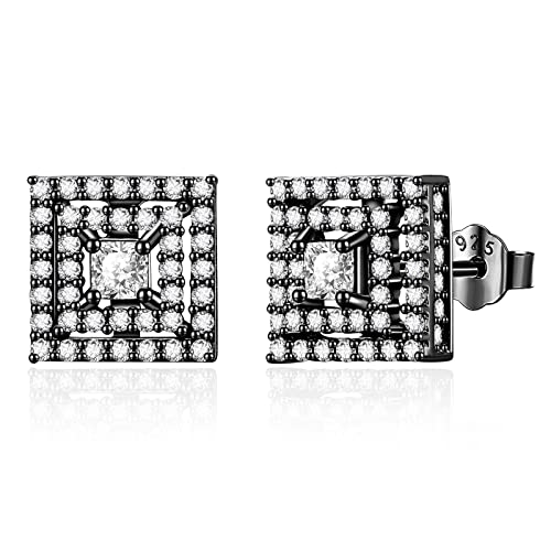Pendientes de plata 925 ADMETUS con circonitas 5A de alta calidad