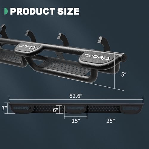 Estribos laterales para Toyota Tundra CrewMax 2022-2026 miniatura 6