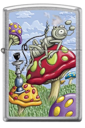 Encendedor Zippo Grasshopper Hookah Plateado miniatura 1