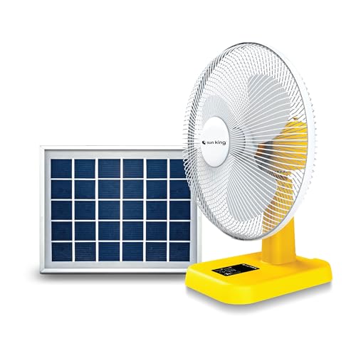 Sun King 16-Inch Portable Solar Powered BLDC Table Fan