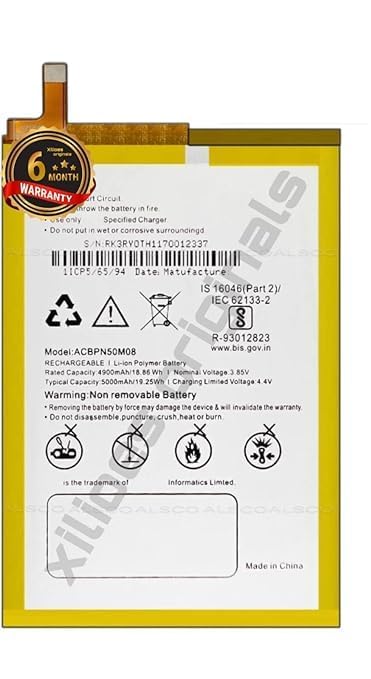 Image of ACBPN50M08 Battery for Micromax in 2b E7544 Battery with 6 Month Warranty**** (T205)