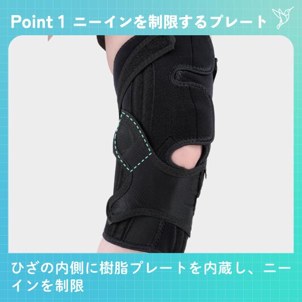 スポーツ 膝サポーター M 黒 Amazon.co.jp: 【公式】 膝 サポーター M.ACLest マクレスト bonbone