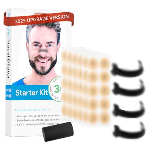 60 Stück Anti-Schnarch Magnetische Nasenpflaster (2025 Upgrade Version), Nasenstrips Gegen Schnarchen, Schnarchstopper Schnarchschiene Für Sport & Schlafqualität & Besser Atmen Bei Verstopfter Nase