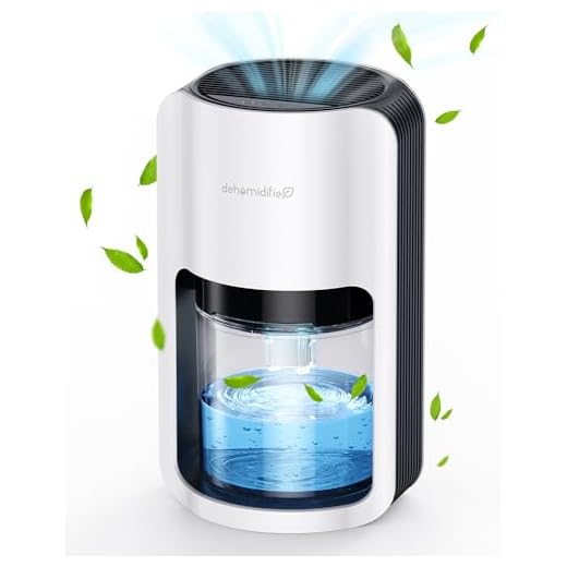 Dehumidifiers for Home, TABYIK 42oz Dehumidifier for Bathroom, Dehumidifiers for Room with Auto Shut Off, Auto Defrost Quiet Dehumidifiers for Bedroom Wardrobe Closet Trailer RV