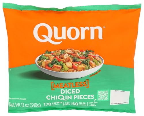 Quorn, Meatless Diced Chiqin Pieces, 12 Ounce