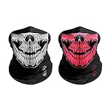 Multifunción: una bandana, bufanda, gorro y diadema, muñequera, forro de casco, silenciador, zapatillas de cuello, pantalla de polvo o banda para el pelo.
