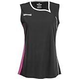 Spalding Damen 4Her Ii Tank Top, Mehrfarbig (Schwarz/Pink/Weiß), XXXS