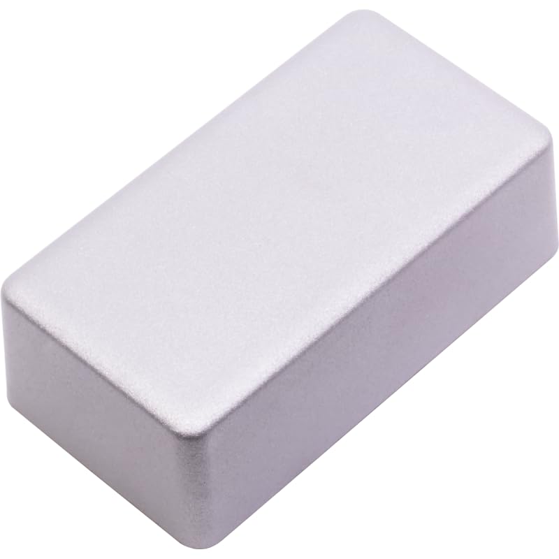 Chassis Box - Gorva Design, C65, Diecast, 4.72" x 2.56" x 1.54", Silver