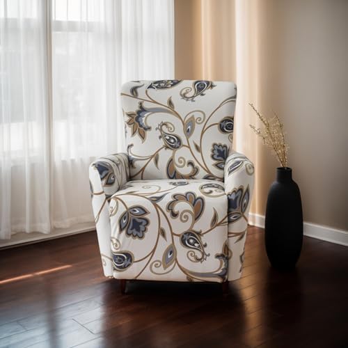 Fundas protectoras para muebles elásticas de 4 piezas para sillones reclinables del salón 4