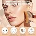 Lymphatic Contour Face Brush & Guasha Tool, Dry Facial Gentle Beauty Tool, Lymphatic Drainage Massager Soft Brushing for Chin & Jawline Sculpting, Fit The Skin Precisely, Relieve Fatigue