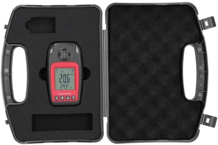 VIHELM WT8821 Oxygen Detector stored securely in its custom-fit protective hard case