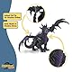 SCHLEICH ELDRADOR Creatures | Schattendrache 70152 | ELDRADOR Monster Spielfigur | mit transparenten Elementen & beweglichen Flügeln | Geschenk für Kinder | Spielzeug ab 7 Jahren | 19 x 22 x 13 cm
