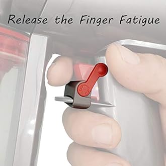 REEYEAR Power Button On/Off Control Clamp Compatible with Dyson V6 V8 V7 V10 V11 V15Absolute/Motorhead Vacuum Cleaner, Dyson Trigger Lock, Free Your Gripping Fingers,2 Pack