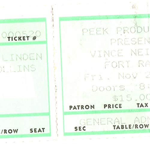 Entry 6.5.5: Vince Neil - The Exposed Tour 1994
